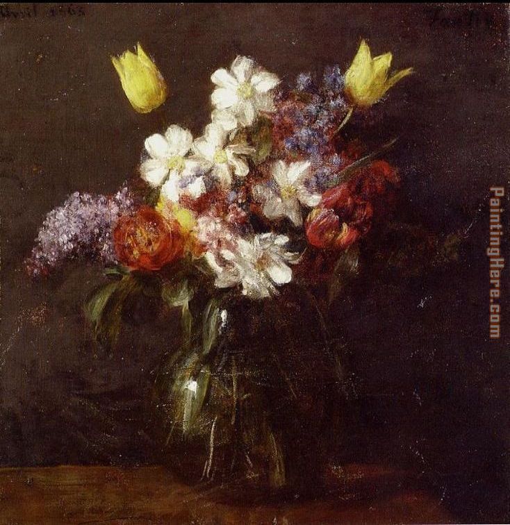 Henri Fantin-Latour Flowers III